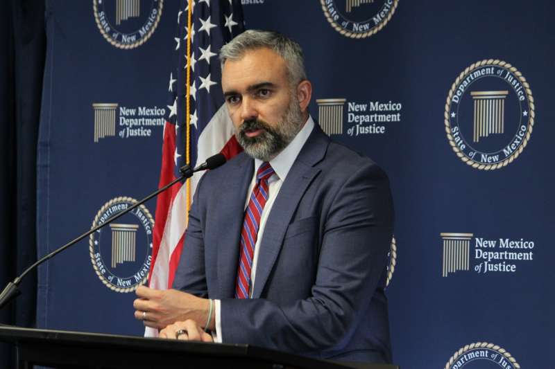 The NM AG discusses a fine levied on Meta related to privacy on Facebook